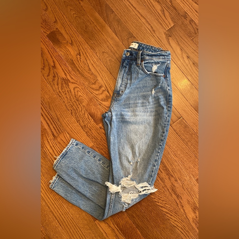 High rise, skinny straight jeans - 4R/27R